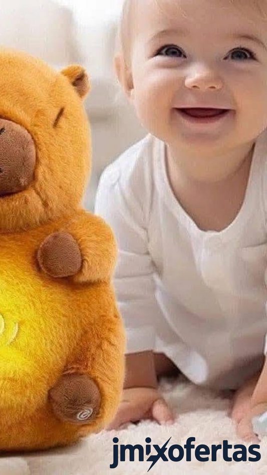 Peluche Capibara Dormilón Musical